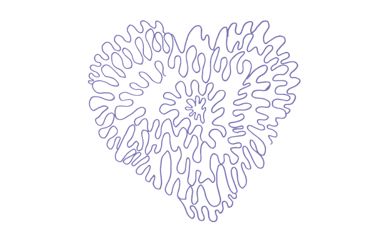 korallhjertelilla hudsykdommer