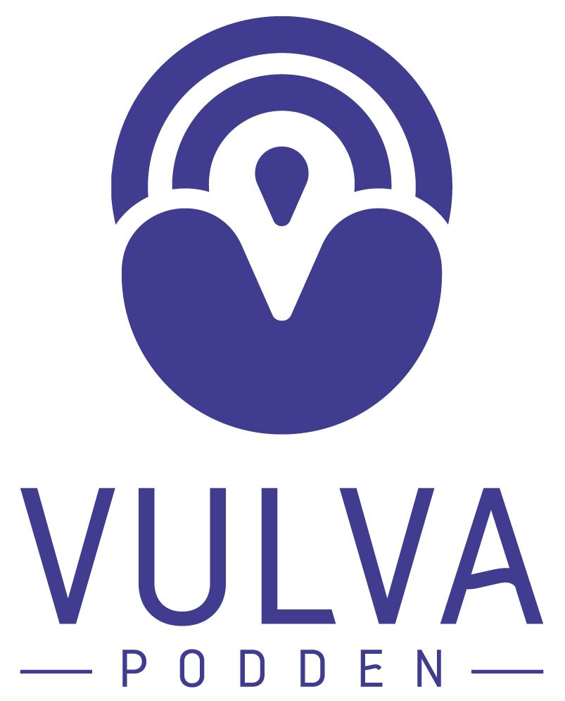 vulvapodden logoikon til vulva.no sin vulvapodd